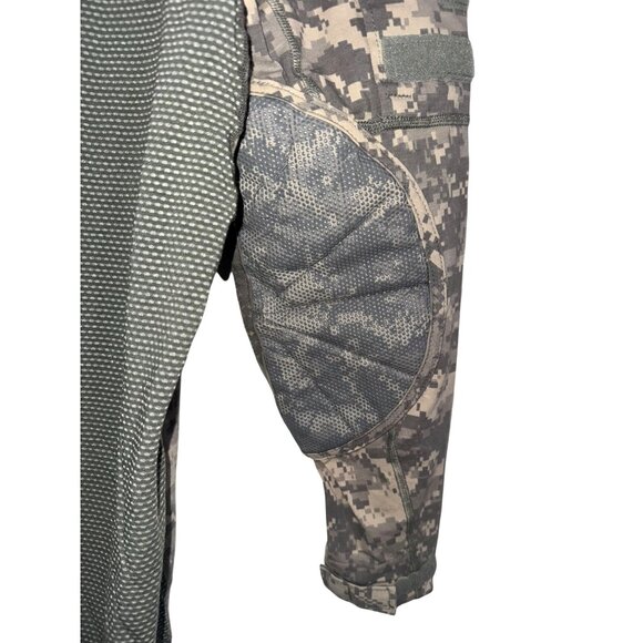 Massif Army Combat Shirt XS Digital Camo & Green Poly/Cotton Blend Tactical Gear - Picture 8 of 11